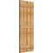 Ekena Millwork Joined Board-n-Batten Shutters, Rough Sawn Western Red Cedar, 21 1/2W x 56H, PR RBJ06S21X056RWR - alternate 2